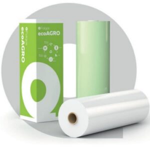 ecoAGRO Paalimuovi (käärintäkalvo) 25μm 750mm x 1500m Valge